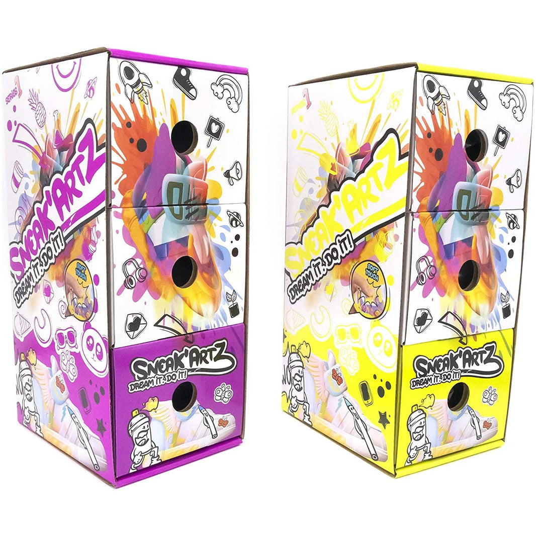 Splash Toys 39001, Color sneak'artz Spray Set, caja algo dañada.