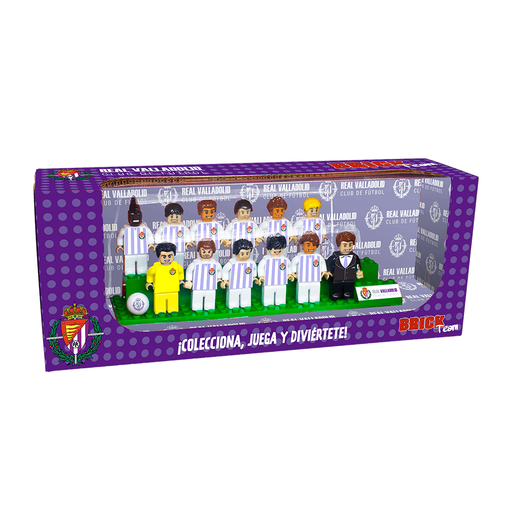 PLAYSET BRICK TEAM REAL VALLADOLID CF.