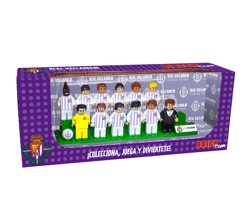 PLAYSET BRICK TEAM REAL VALLADOLID CF.