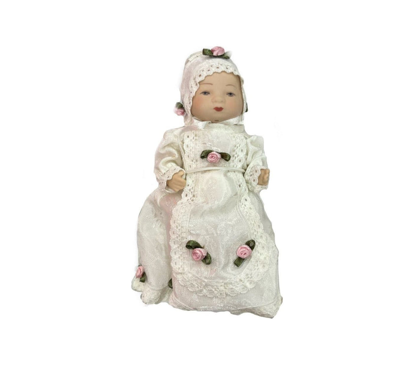 Muñeca de porcelana, 15cm