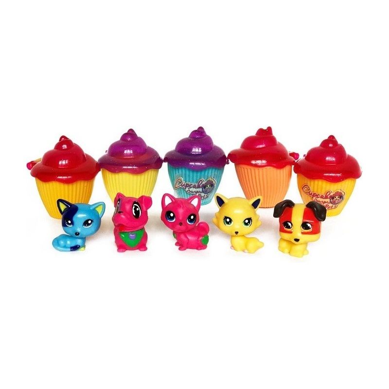 Pack de 6 Cupcake Surprise (Mascotas)