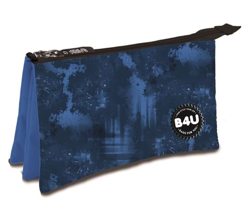 Portatodo Triple B4U Denim 21Cm Material Escolar