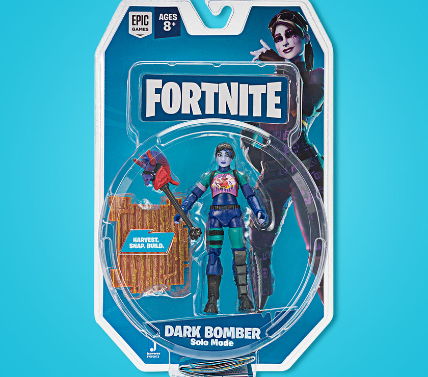 Fortnite Figura Solo Mode Core Dark Bomber.10cm.
