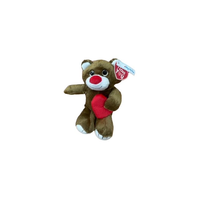 Peluche oso suave "I love you" 30cm