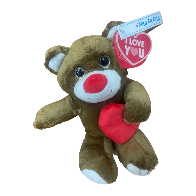 Peluche oso suave "I love you" 30cm