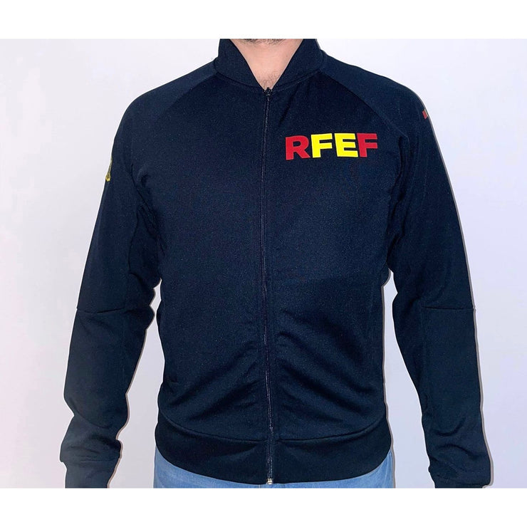 Chaqueta Adulto Eurocopa, Azul Marino, Oficial Real Federación Española de Futbol