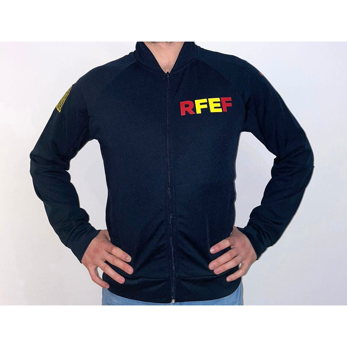 Chaqueta Adulto Selección Española Mundial– Azul Marino | Oficial RFEF I Ultimas Unidades talla L