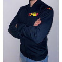 Chaqueta Adulto Eurocopa, Azul Marino, Oficial Real Federación Española de Futbol