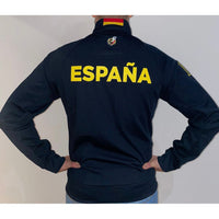 Chaqueta Adulto Eurocopa, Azul Marino, Oficial Real Federación Española de Futbol
