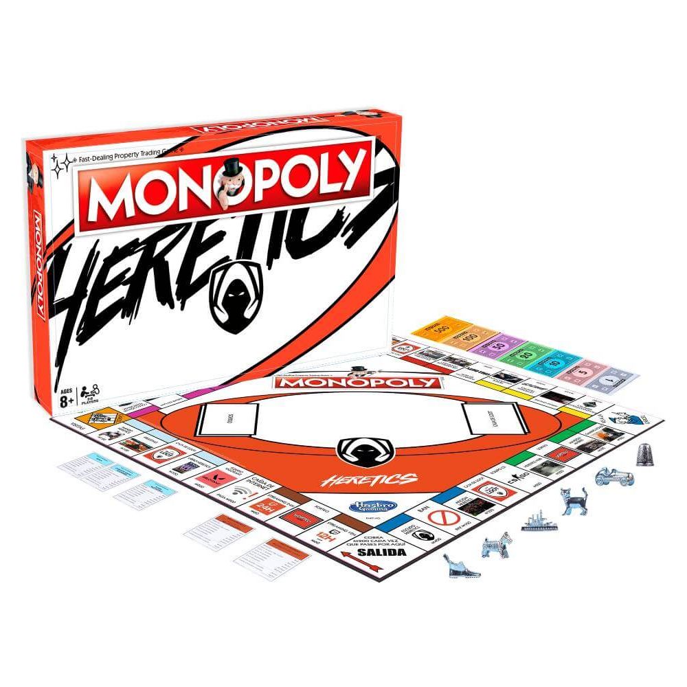 Monopoly Team Heretics – Edición Especial del Juego de Mesa Oficial