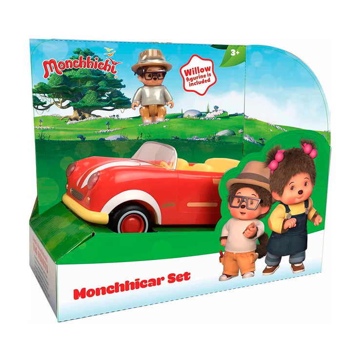 Monchhichi Car con Figura - Caja algo dañda