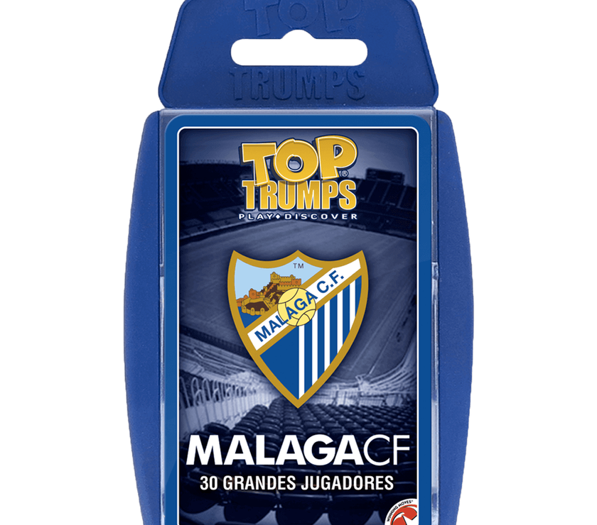 Top Trumps Málaga CF (Versión en Castellano) - Baraja Juego de Cartas