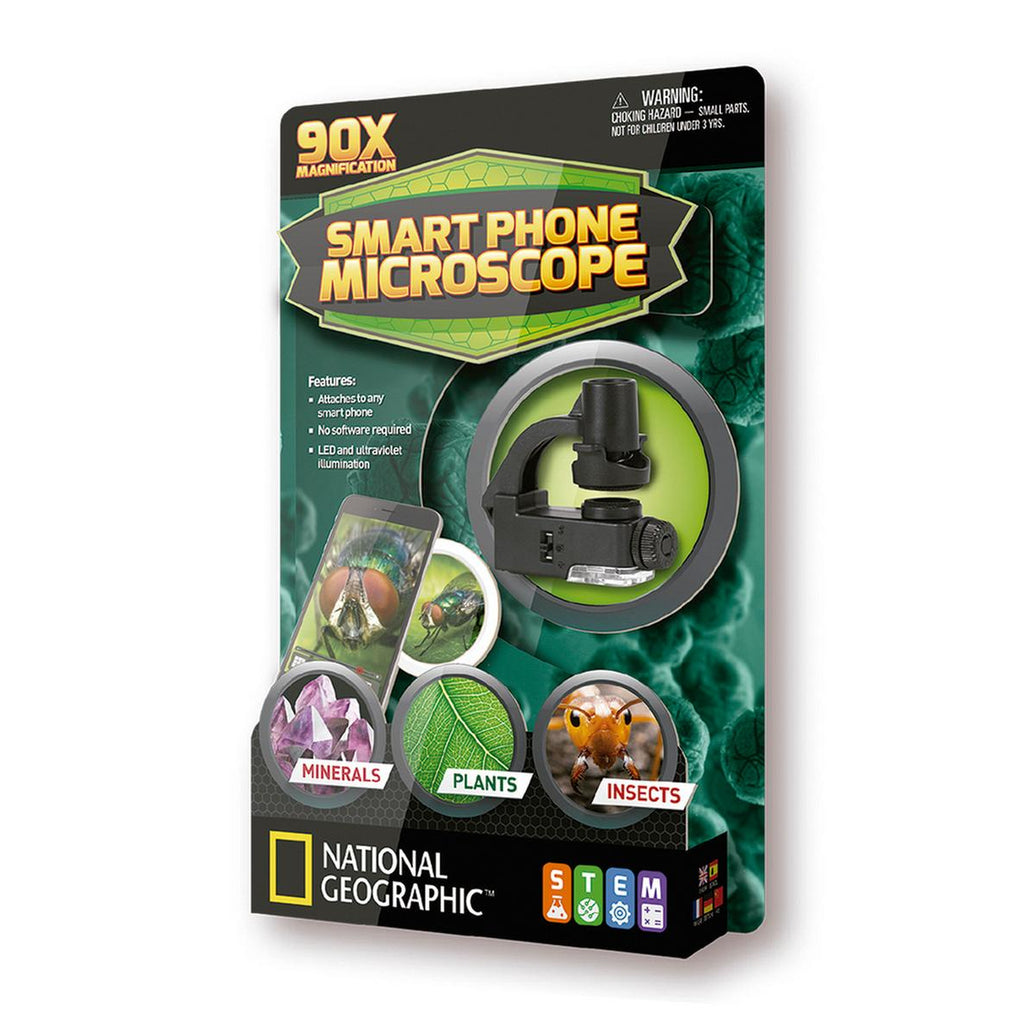 Toy Partner National Geographic Microscopio Smartphone.