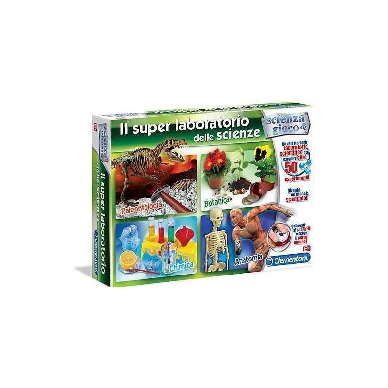 El super laboratorio de ciencias. Paleontología Botánica Anatomía y Química