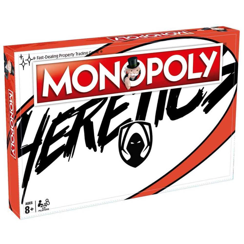Monopoly Team Heretics – Edición Especial del Juego de Mesa Oficial