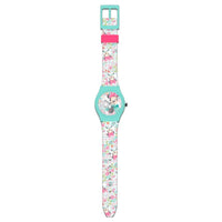 Reloj Analogico En Caja De Metal Minnie